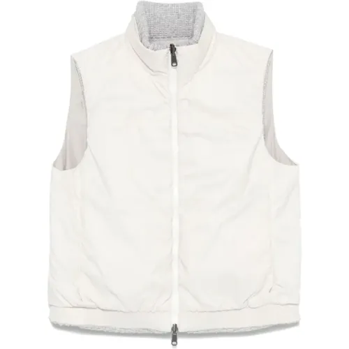 Jackets > Vests - - BRUNELLO CUCINELLI - Modalova