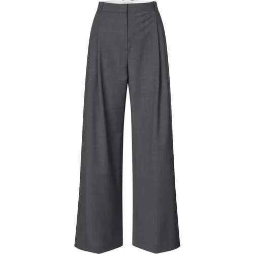 Trousers > Wide Trousers - - The Garment - Modalova