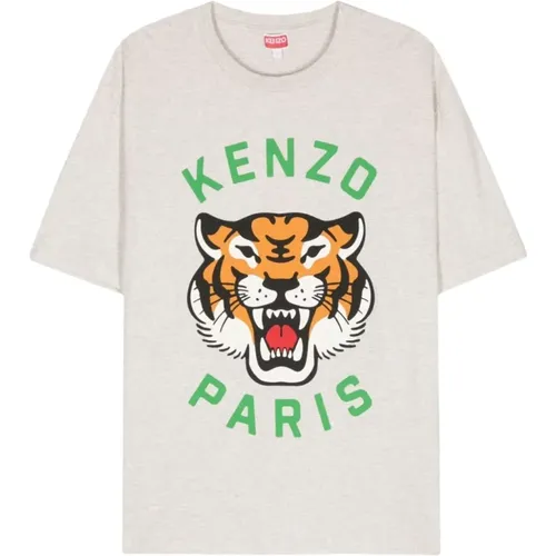 Kenzo - Tops > T-Shirts - Gray - Kenzo - Modalova