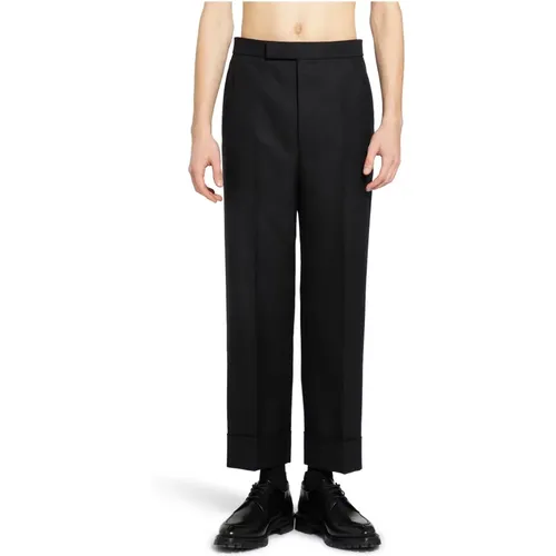 Trousers > Straight Trousers - - Thom Browne - Modalova