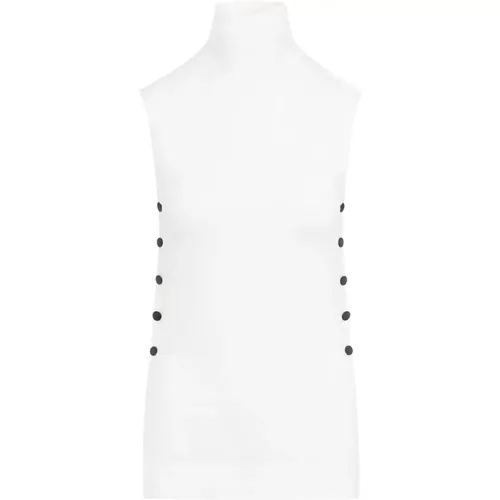 Tops > Sleeveless Tops - - Giorgio Armani - Modalova