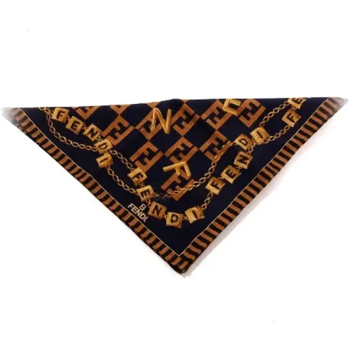 Pre-owned > Pre-owned Accessories > Pre-owned Scarves - - Fendi Vintage - Modalova