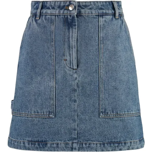 Skirts > Denim Skirts - - Maison Kitsuné - Modalova