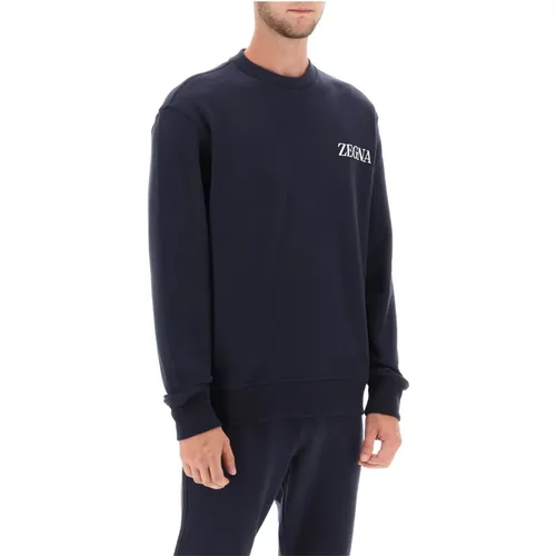 Sweatshirts & Hoodies > Sweatshirts - - Ermenegildo Zegna - Modalova