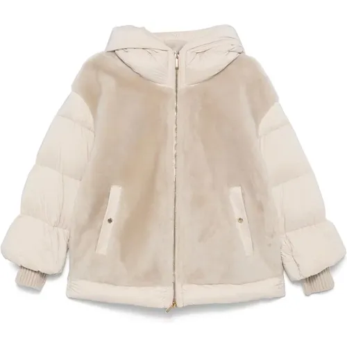 Jackets > Faux Fur & Shearling Jackets - - Moorer - Modalova