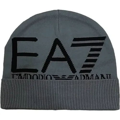 Accessories > Hats > Beanies - - Emporio Armani EA7 - Modalova