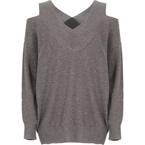 Knitwear > V-neck Knitwear - - D.Exterior - Modalova