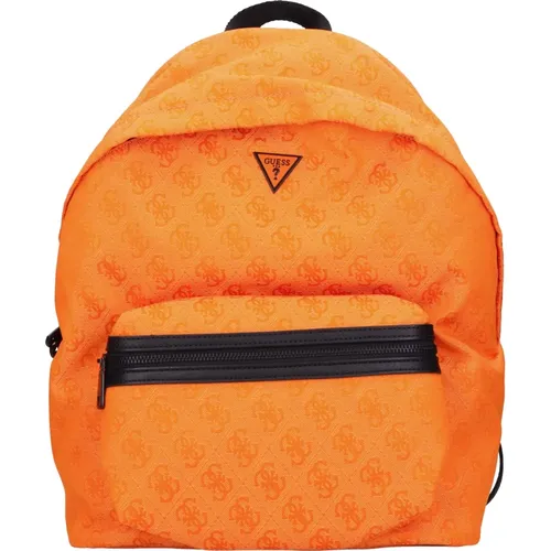 Guess - Bags > Backpacks - Orange - Guess - Modalova