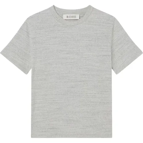 Róhe - Tops > T-Shirts - Gray - Róhe - Modalova