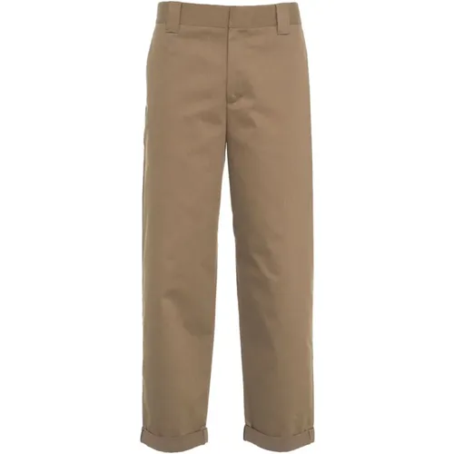 Trousers > Straight Trousers - - Golden Goose - Modalova