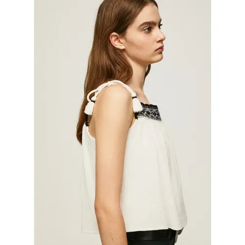 Tops > Sleeveless Tops - - Pepe Jeans - Modalova