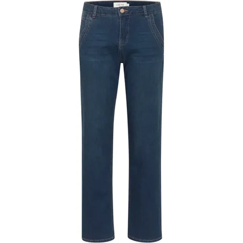 Jeans > Straight Jeans - - Cream - Modalova