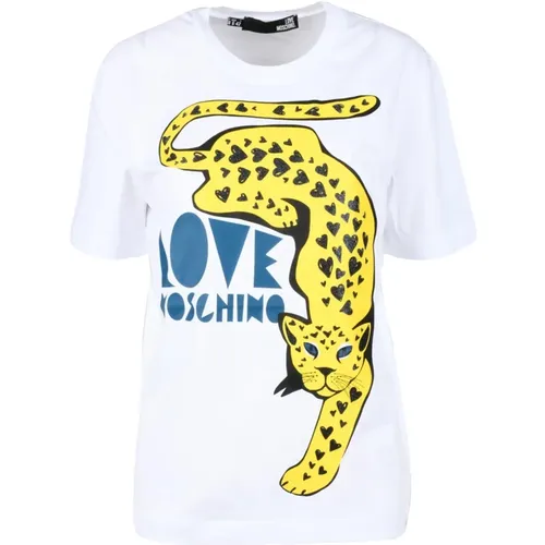 Tops > T-Shirts - - Love Moschino - Modalova