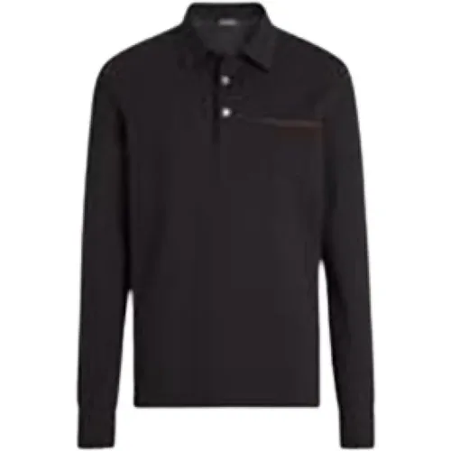 Tops > Polo Shirts - - Ermenegildo Zegna - Modalova