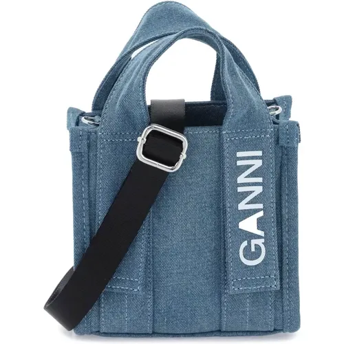 Ganni - Bags > Mini Bags - Blue - Ganni - Modalova