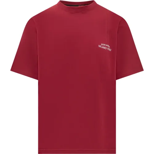 Gcds - Tops > T-Shirts - Red - Gcds - Modalova