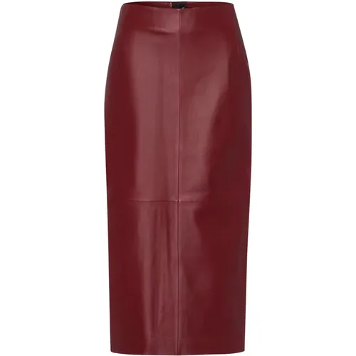 Skirts > Leather Skirts - - IVY OAK - Modalova