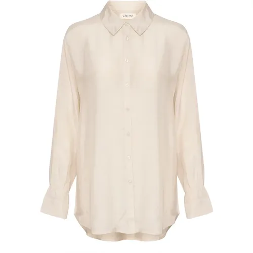 Blouses & Shirts > Shirts - - Cream - Modalova