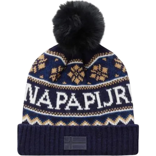 Accessories > Hats > Beanies - - Napapijri - Modalova