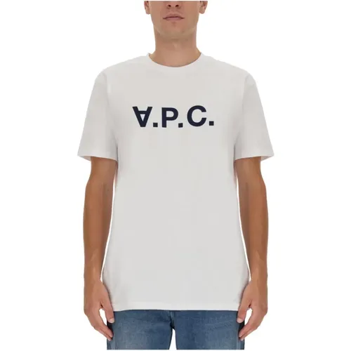 A.p.c. - Tops > T-Shirts - White - A.p.c. - Modalova