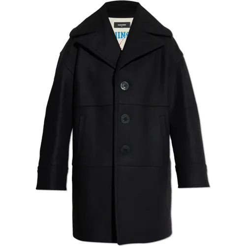 Coats > Single-Breasted Coats - - Dsquared2 - Modalova