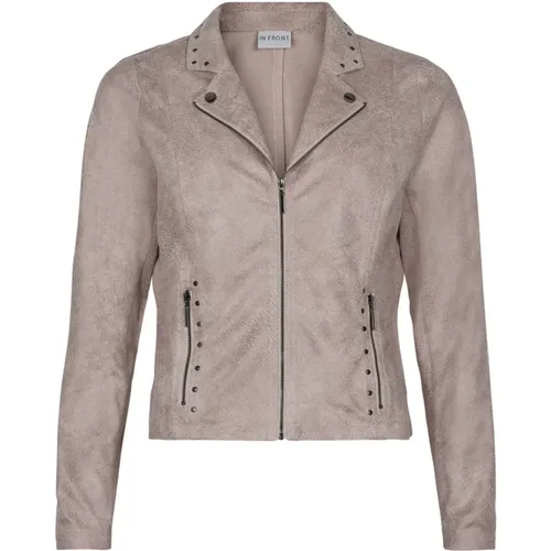 Jackets > Leather Jackets - - IN Front - Modalova