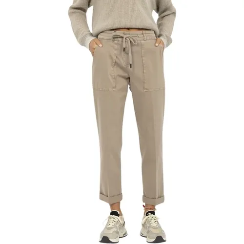 Trousers > Straight Trousers - - PESERICO - Modalova