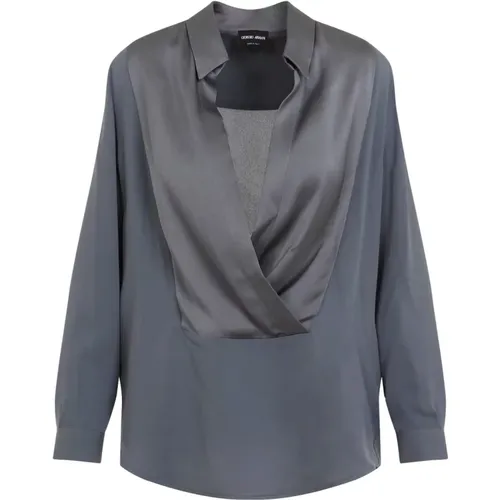 Blouses & Shirts > Blouses - - Giorgio Armani - Modalova