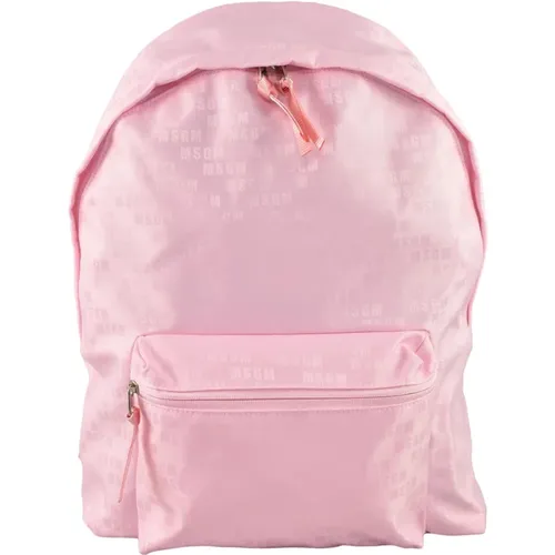 Msgm - Bags > Backpacks - Pink - Msgm - Modalova