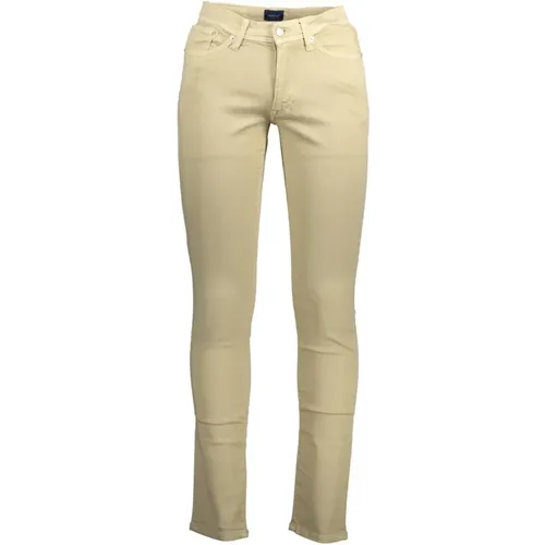 Trousers > Slim-fit Trousers - - Gant - Modalova