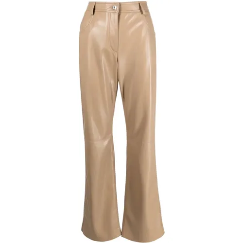 Trousers > Wide Trousers - - Msgm - Modalova