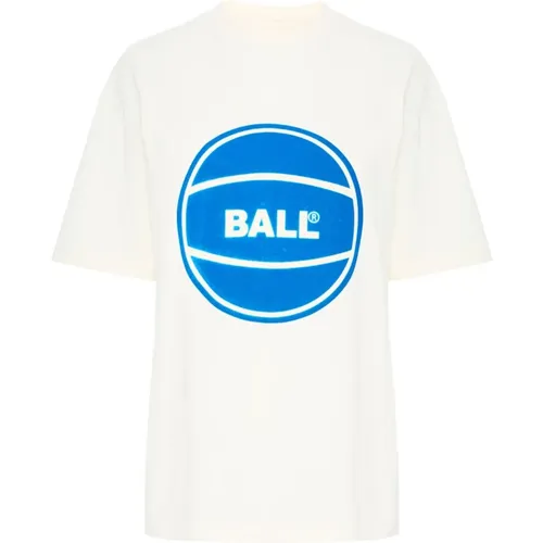 Ball - Tops > T-Shirts - White - Ball - Modalova