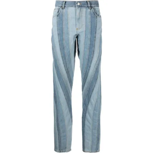 Jeans > Straight Jeans - - Mugler - Modalova