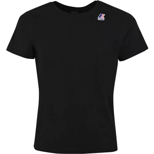 K-Way - Tops > T-Shirts - Black - K-way - Modalova