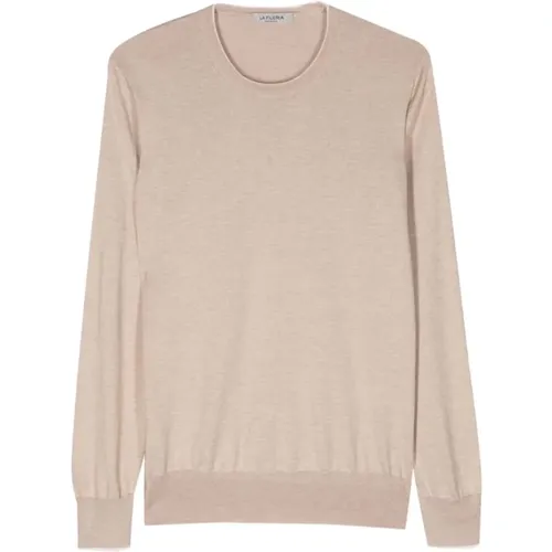 Knitwear > Round-neck Knitwear - - La Fileria - Modalova