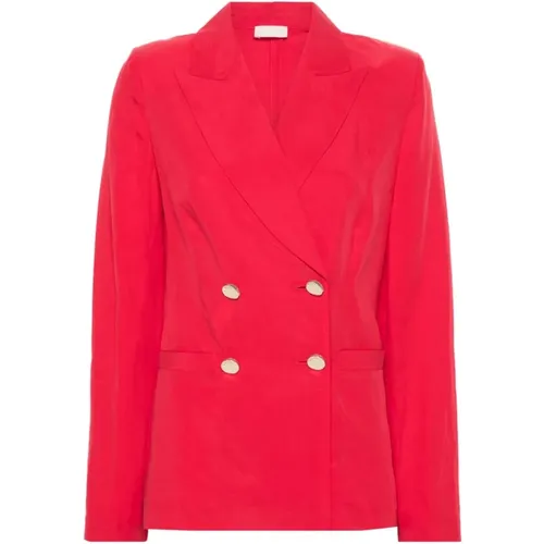 Liu Jo - Jackets > Blazers - Red - Liu Jo - Modalova