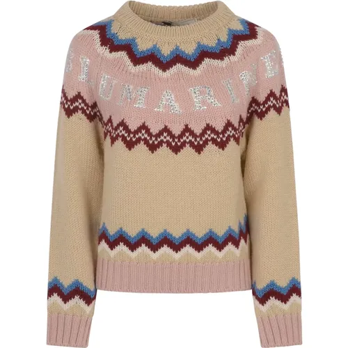 Knitwear > Round-neck Knitwear - - Blumarine - Modalova