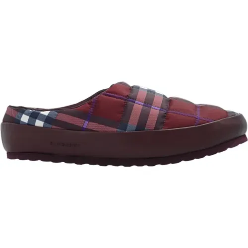 Burberry - Shoes > Slippers - Red - Burberry - Modalova