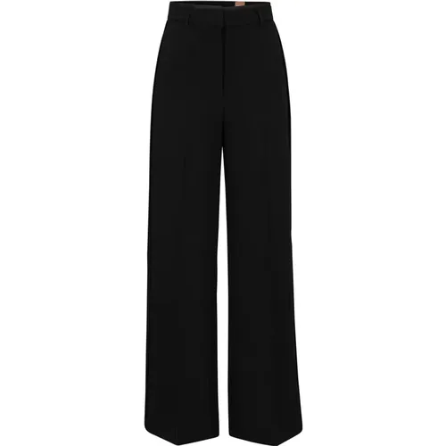 Trousers > Wide Trousers - - Hugo Boss - Modalova