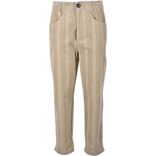 Trousers > Straight Trousers - - Tela - Modalova