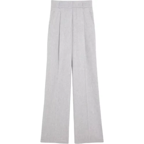 Trousers > Wide Trousers - - Max Mara Studio - Modalova