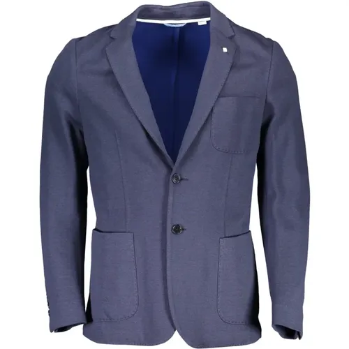 Gant - Jackets > Blazers - Blue - Gant - Modalova