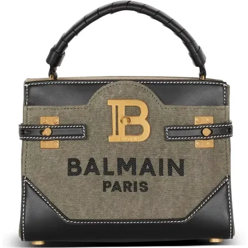 Balmain - Bags > Handbags - Green - Balmain - Modalova