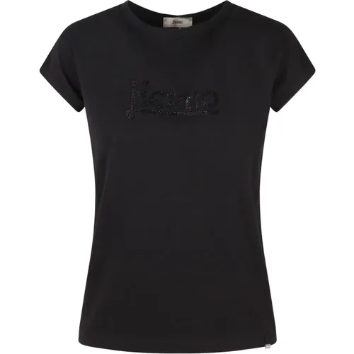 Herno - Tops > T-Shirts - Black - Herno - Modalova