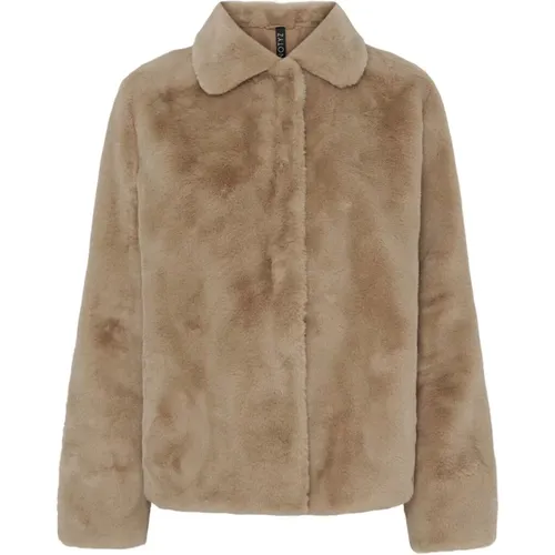 Jackets > Faux Fur & Shearling Jackets - - Notyz - Modalova