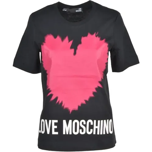 Tops > T-Shirts - - Love Moschino - Modalova