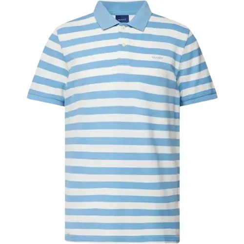 Gant - Tops > Polo Shirts - Blue - Gant - Modalova