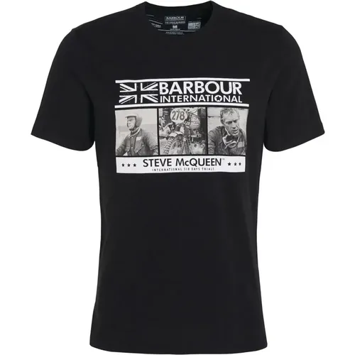 Barbour - Tops > T-Shirts - Black - Barbour - Modalova