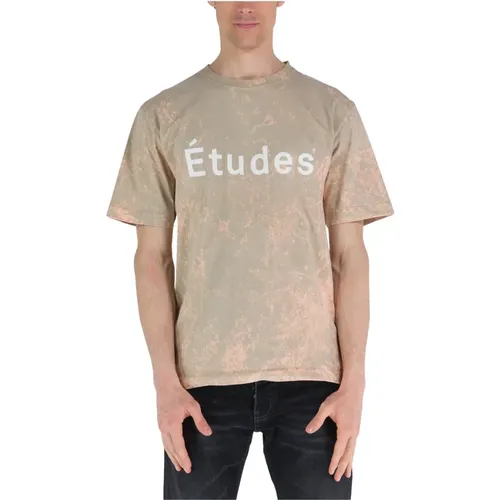 Études - Tops > T-Shirts - Beige - Études - Modalova