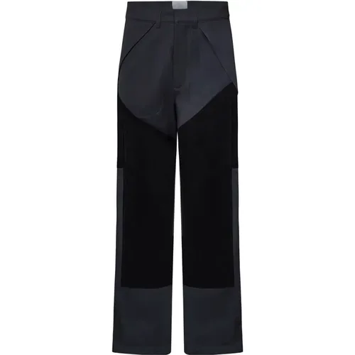 Trousers > Straight Trousers - - ROA - Modalova